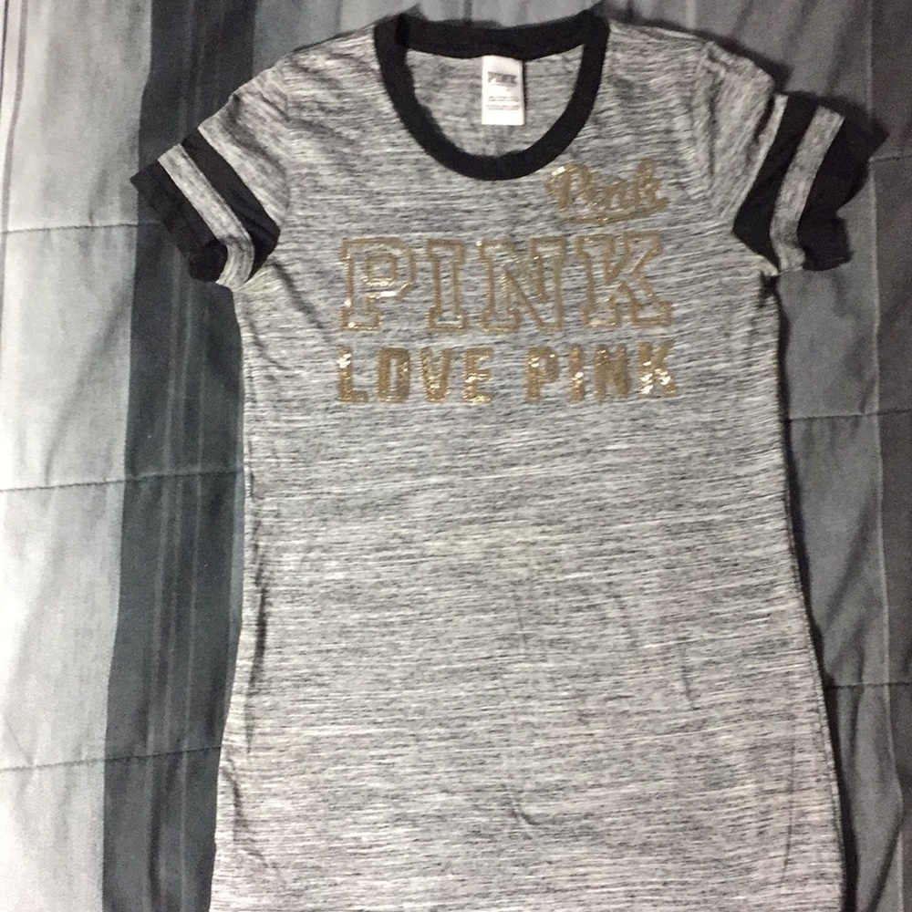 Victoria’s Secret PINK sequined T-shirt